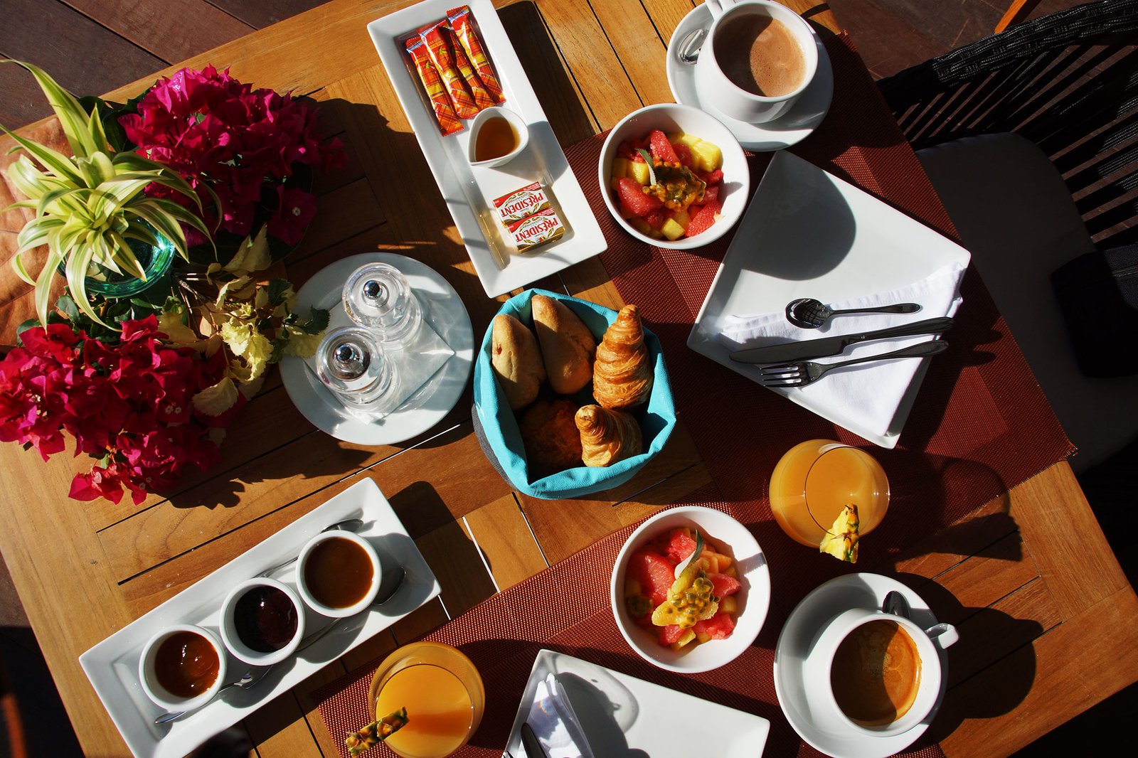 Petit-dejeuner au Grand Bleu à La Toubana Hôtel & Spa en Guadeloupe