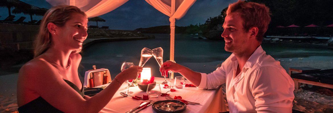 Diner romantique à La Toubana Hôtel & Spa en Guadeloupe